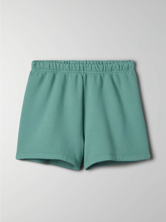 Aritzia Pants - Aritzia Tna Cozy SweatFleece Perfect Hi-Rise Mini Shorts Yucca Green